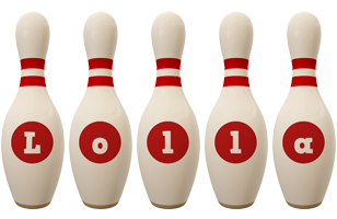 Lolla bowling-pin logo