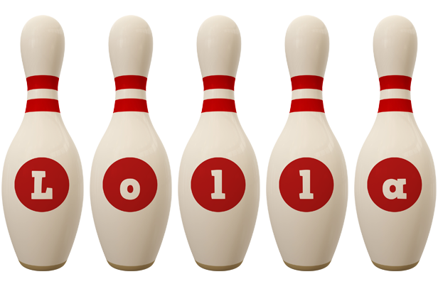 Lolla bowling-pin logo