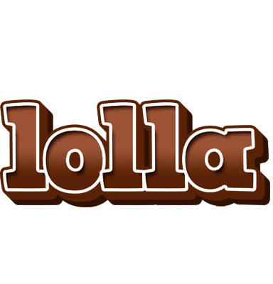 Lolla brownie logo