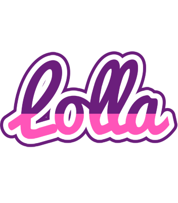 Lolla cheerful logo