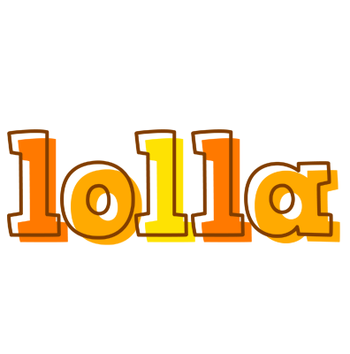 Lolla desert logo