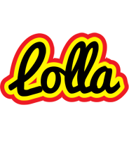 Lolla flaming logo