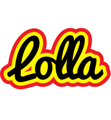 Lolla flaming logo