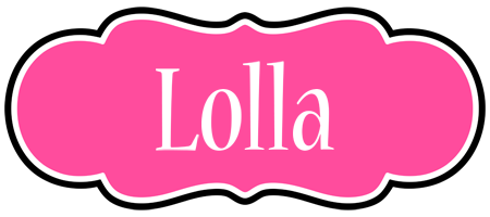 Lolla invitation logo
