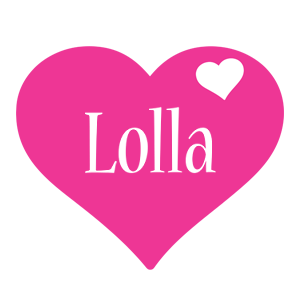 Lolla love-heart logo