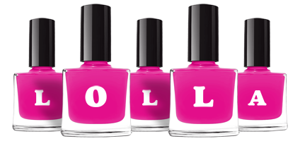 Lolla nails logo