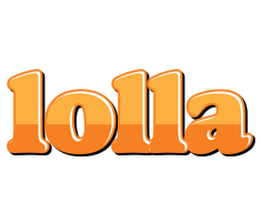 Lolla orange logo