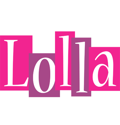 Lolla whine logo