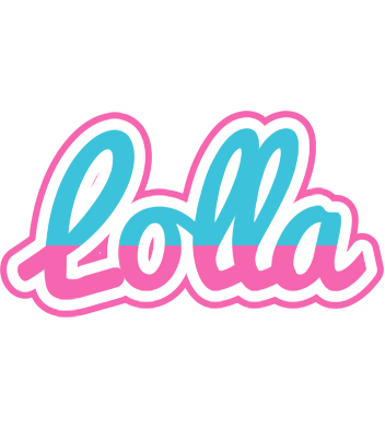 Lolla woman logo