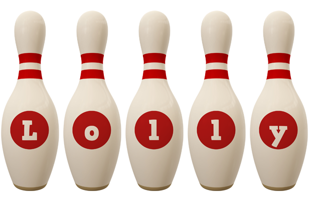 Lolly bowling-pin logo