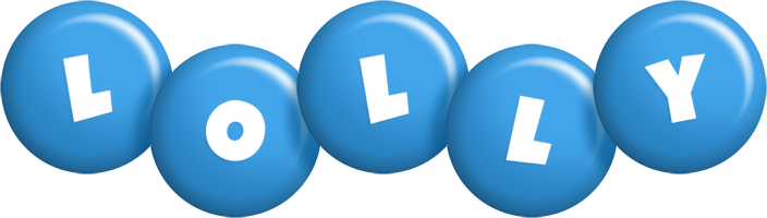 Lolly candy-blue logo