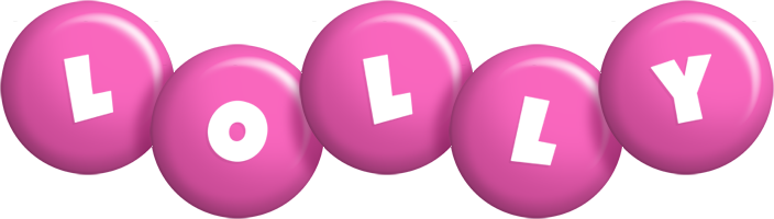 Lolly candy-pink logo