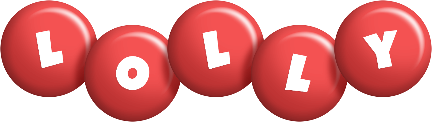 Lolly candy-red logo