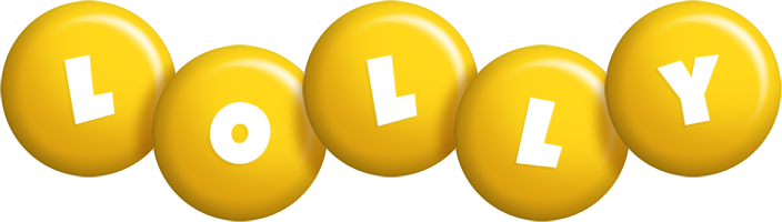 Lolly candy-yellow logo
