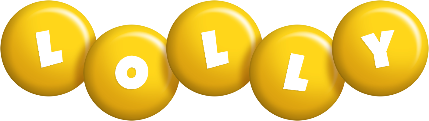 Lolly candy-yellow logo