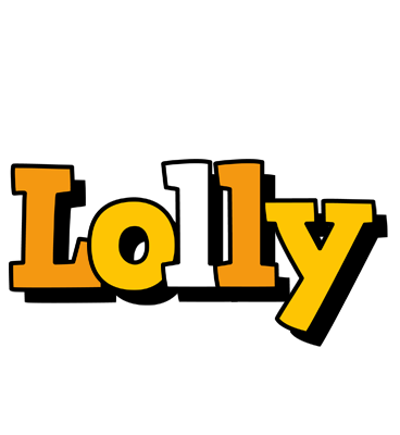 Lolly cartoon logo