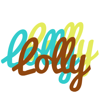 Lolly cupcake logo