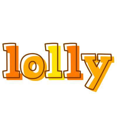 Lolly desert logo