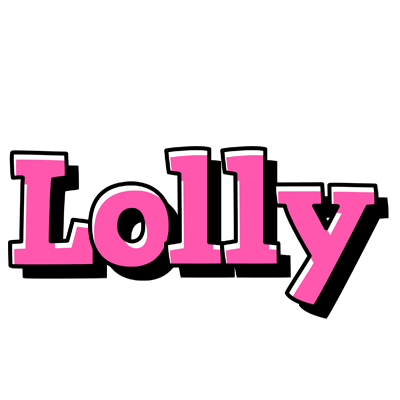 Lolly girlish logo