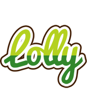 Lolly golfing logo
