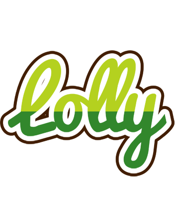 Lolly golfing logo