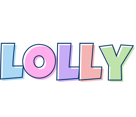 Lolly pastel logo