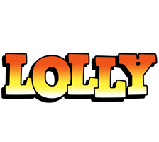 Lolly sunset logo