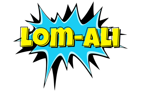 Lom-Ali amazing logo