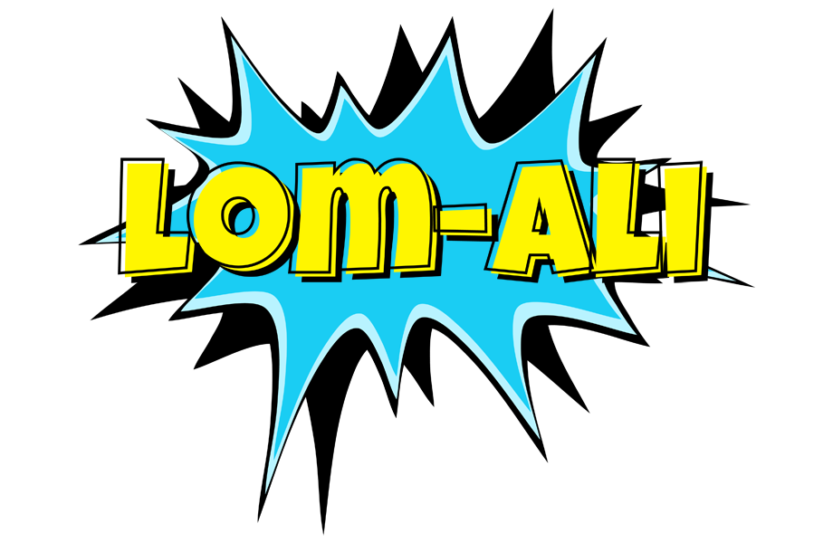 Lom-Ali amazing logo
