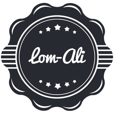 Lom-Ali badge logo