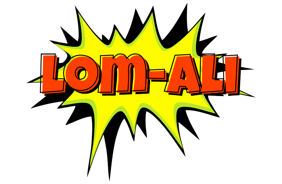Lom-Ali bigfoot logo