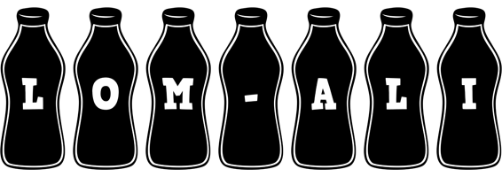 Lom-Ali bottle logo