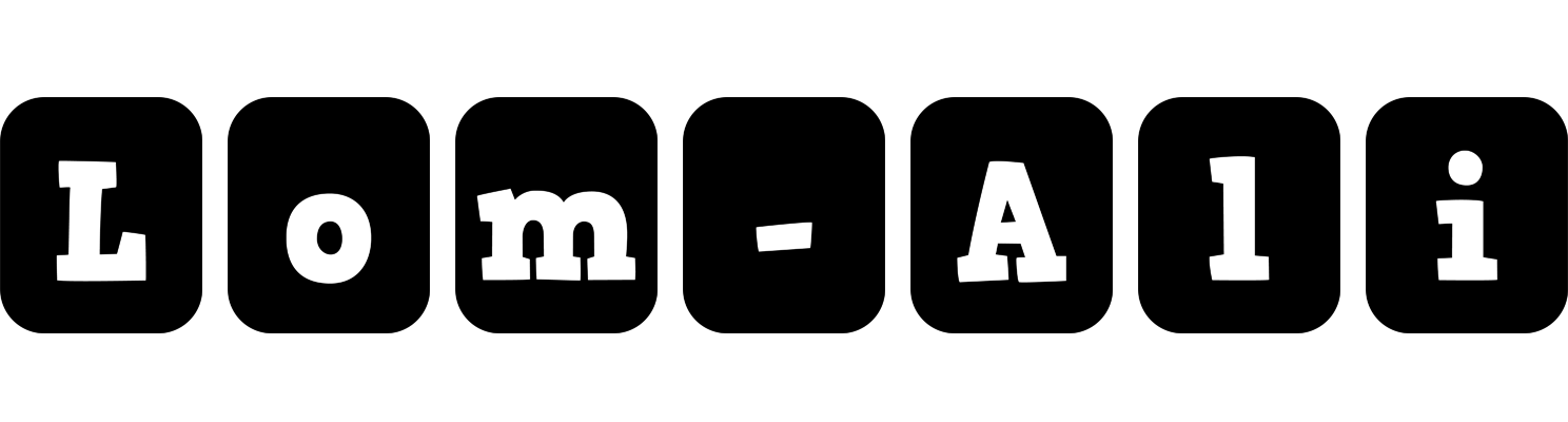 Lom-Ali box logo