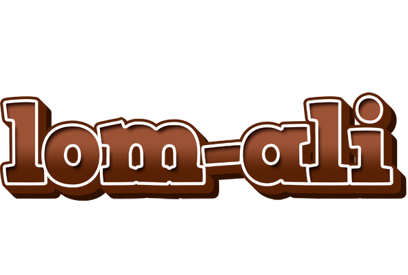 Lom-Ali brownie logo