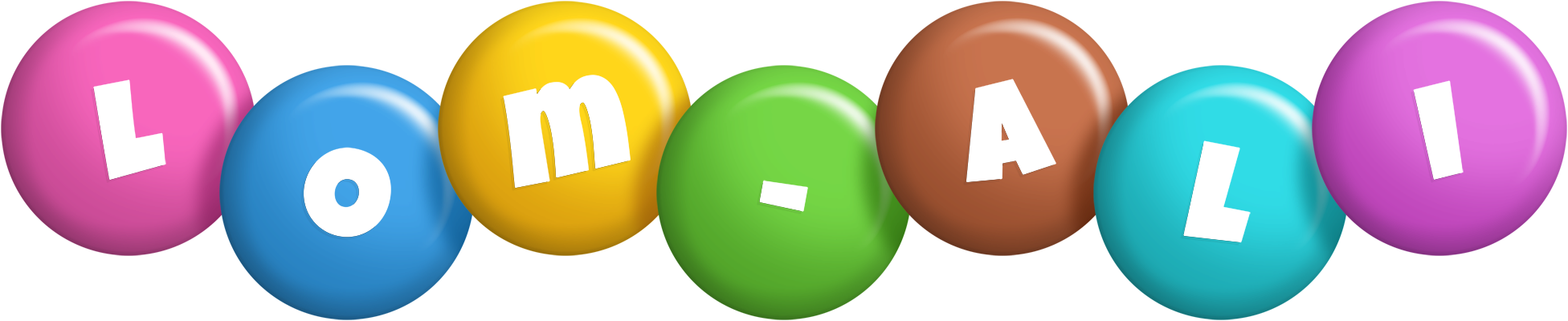 Lom-Ali candy logo