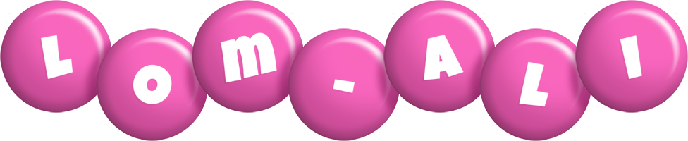 Lom-Ali candy-pink logo