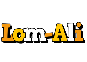 Lom-Ali cartoon logo