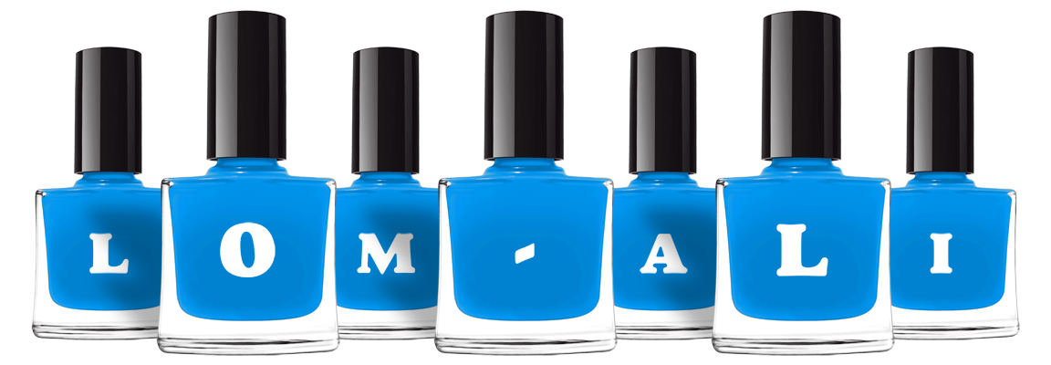 Lom-Ali glossy logo