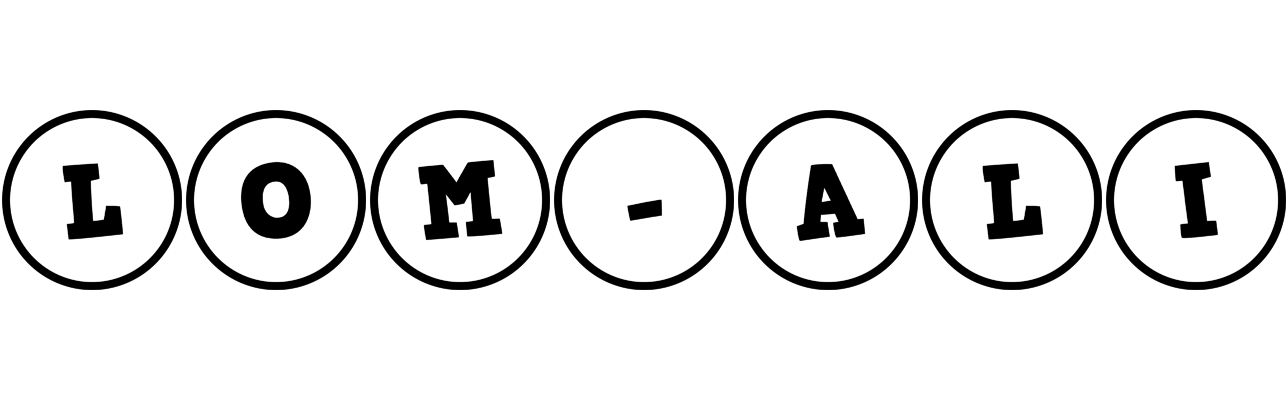 Lom-Ali handy logo