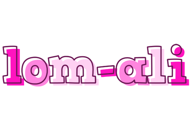 Lom-Ali hello logo