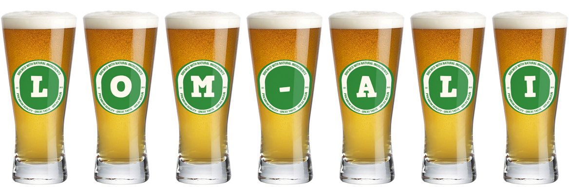 Lom-Ali lager logo