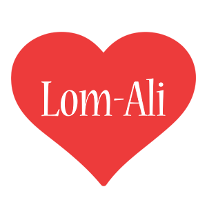 Lom-Ali love logo