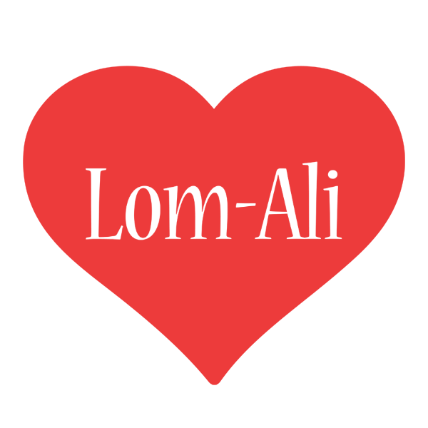 Lom-Ali love logo