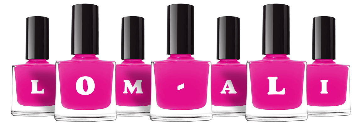 Lom-Ali nails logo