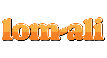 Lom-Ali orange logo