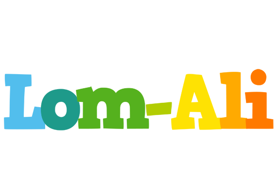 Lom-Ali rainbows logo