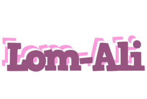 Lom-Ali relaxing logo