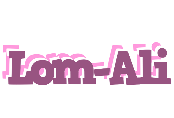 Lom-Ali relaxing logo