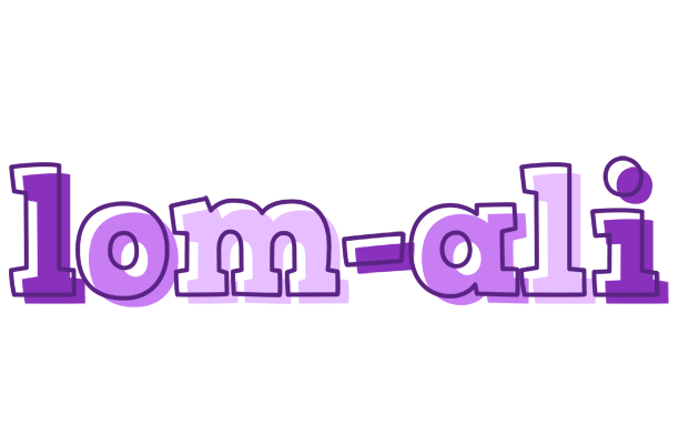 Lom-Ali sensual logo