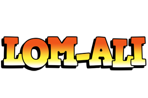 Lom-Ali sunset logo